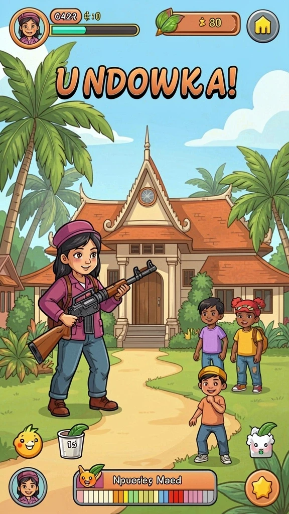 cemara777 - Tampilan menarik dengan grafis yang menawan.