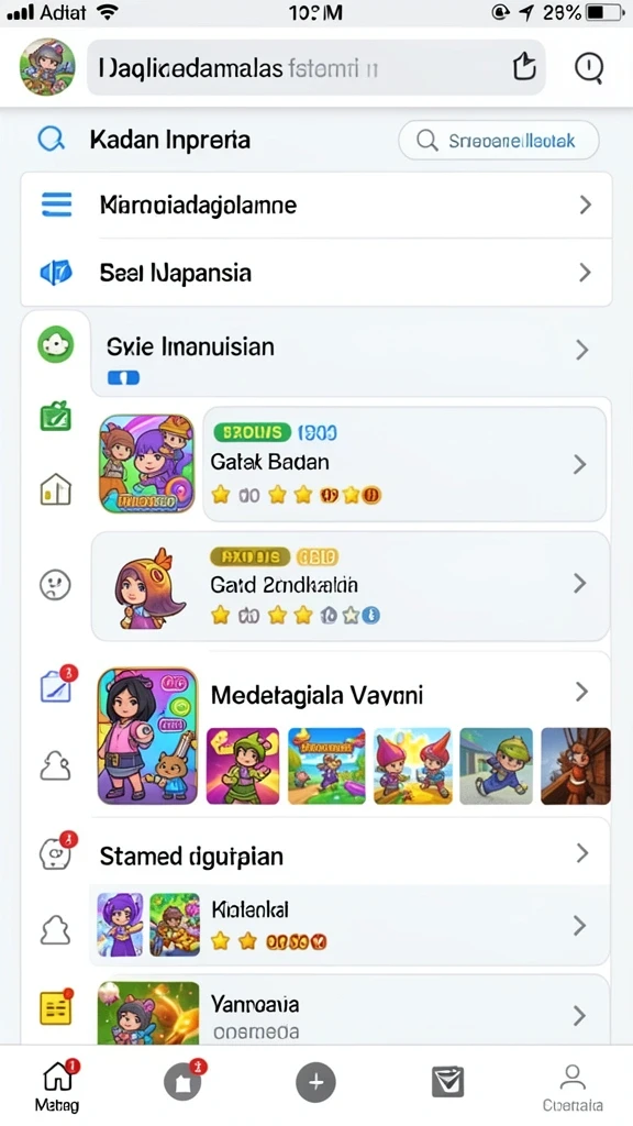 ink789 - Tampilan awal game yang mengesankan.