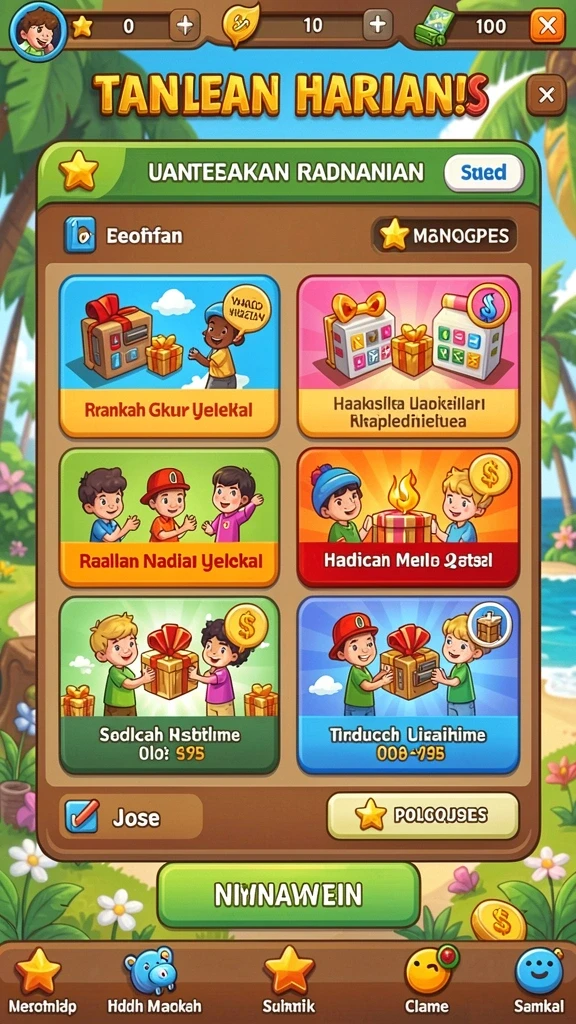 ratudewi - Screenshot menampilkan karakter utama dalam aksi.