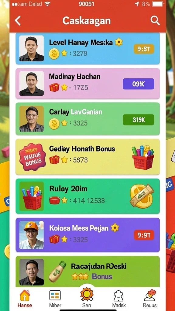 rp99 - Tangkapan layar dari mode petualangan yang seru.
