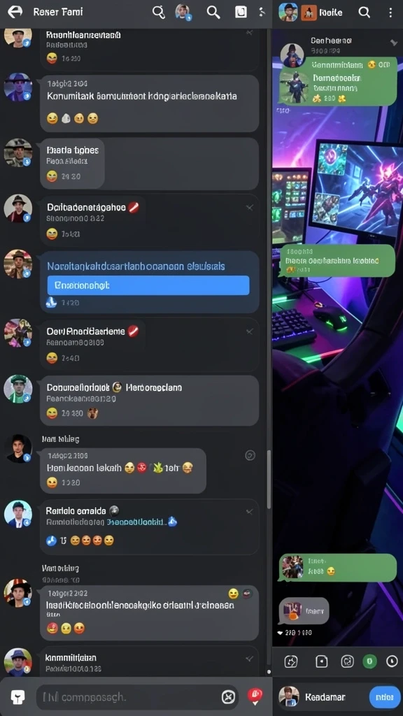 watitoto - Screenshot menampilkan tantangan yang harus diselesaikan pemain.